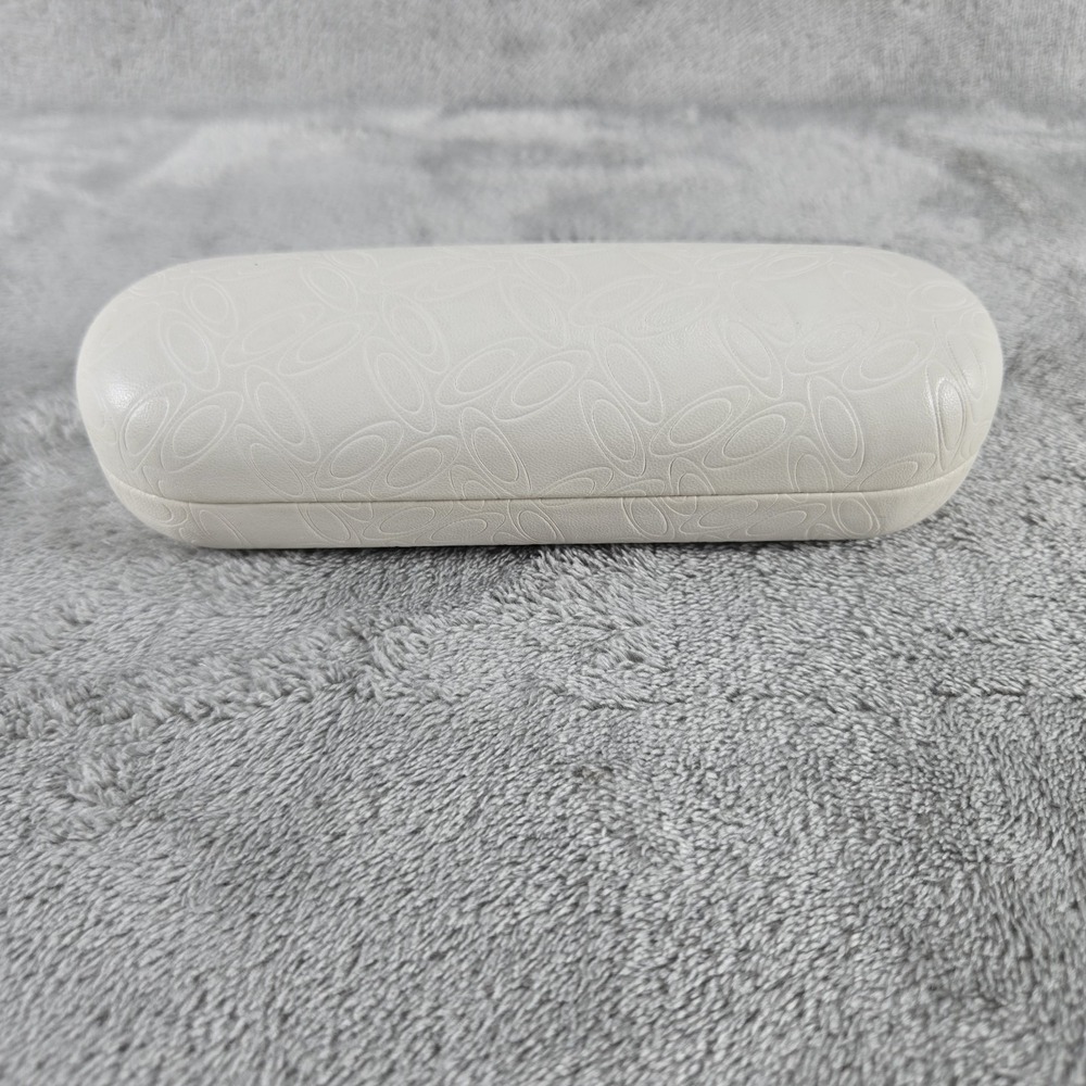 Oakley Clam Shell Sunglasses Hard Case White Embossed Logo